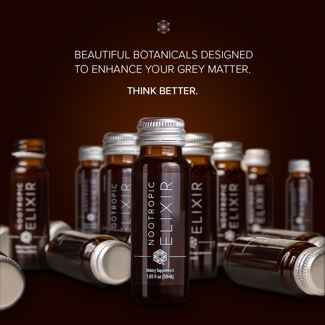 Nootropic Elixir — Think Better with beautiful botanicals